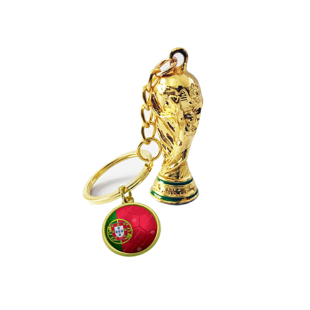 Wholesale Football Memorabilia Metal Keychains